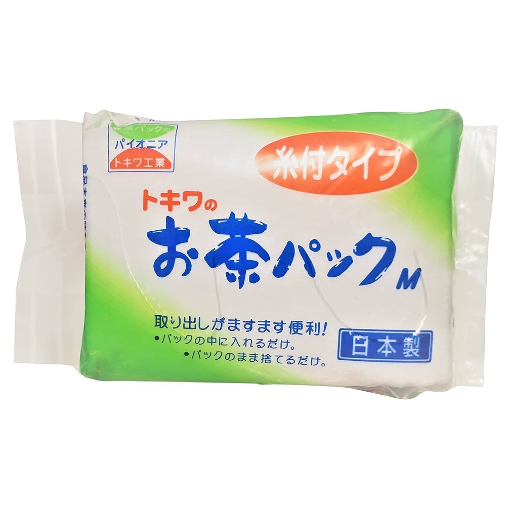 おはぎ Amazon｜トキワ工業 お茶パック 約9.5×7cm 50枚 糸付お茶パックM